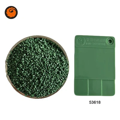 Masterbatch de color verde